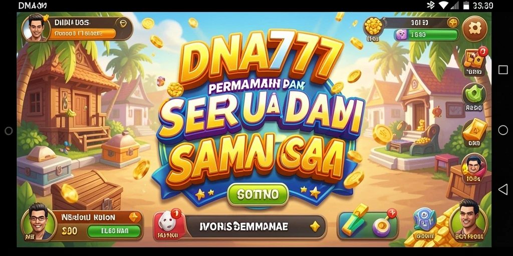 Screenshot gameplay DNA777 yang menunjukkan keseruan berkompetisi.