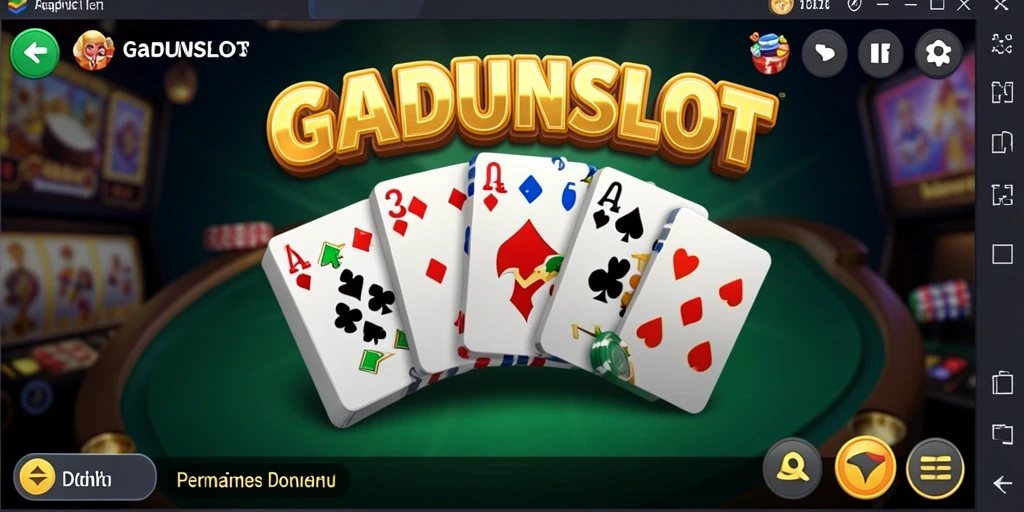 Tampilan gameplay GADUNSLOT yang seru dan menarik.