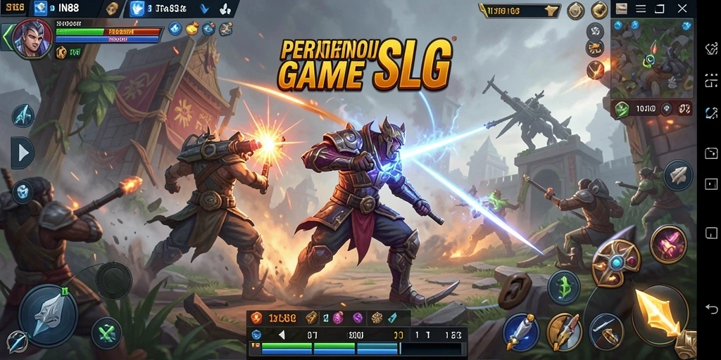 Tampilan screenshot IN88 menampilkan pertempuran strategi yang mendebarkan.
