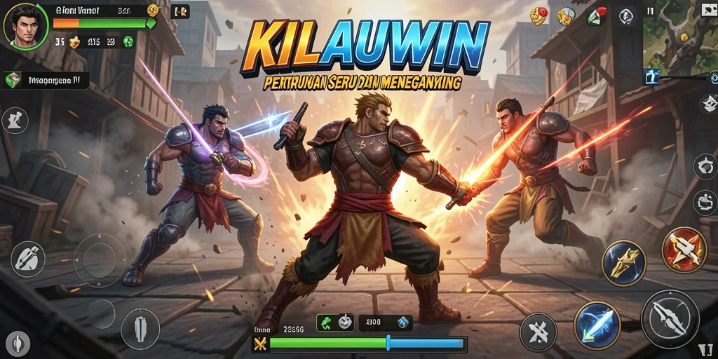Tampilan gameplay KILAUWIN yang menegangkan dan penuh aksi.
