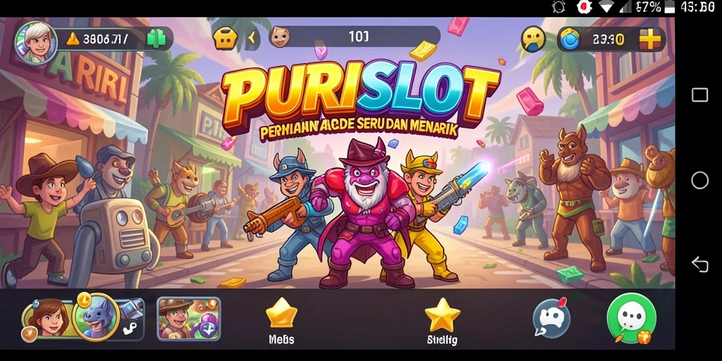Gameplay seru dan menantang dari PURISLOT dalam aksi.