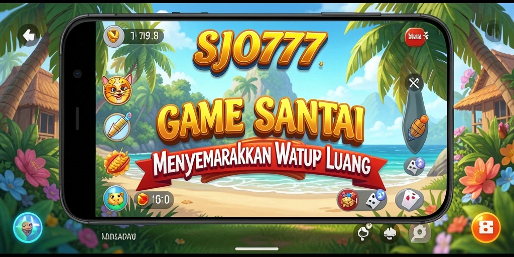 Tampilan gameplay SJO777 yang cerah dan menarik.