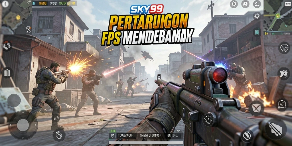 Gameplay seru di SKY99 dengan pertempuran intens.