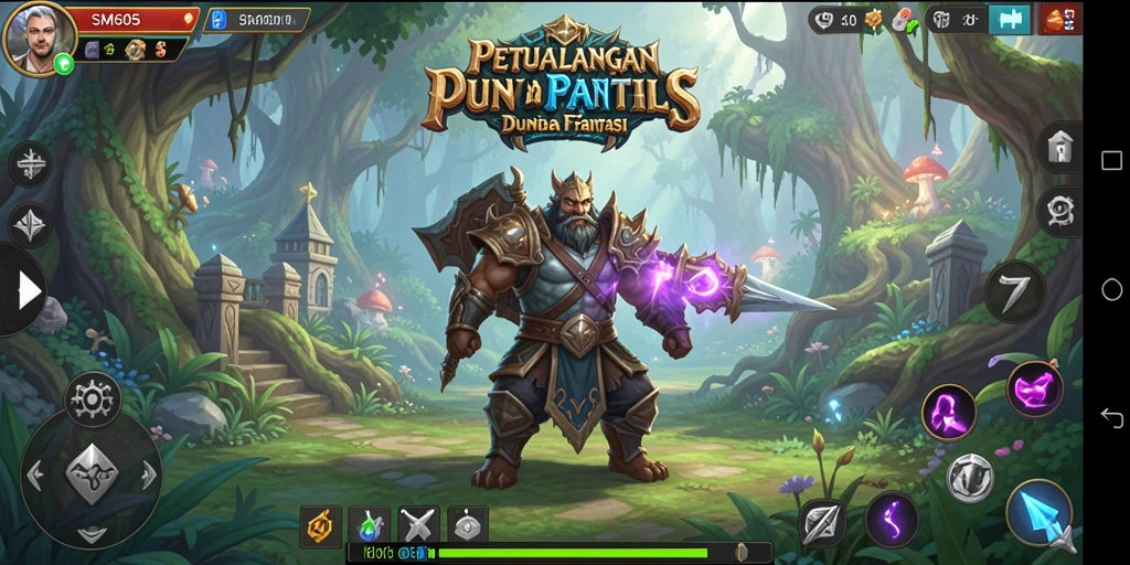 Tampilan gameplay SM605 yang menakjubkan dalam petualangan seru.